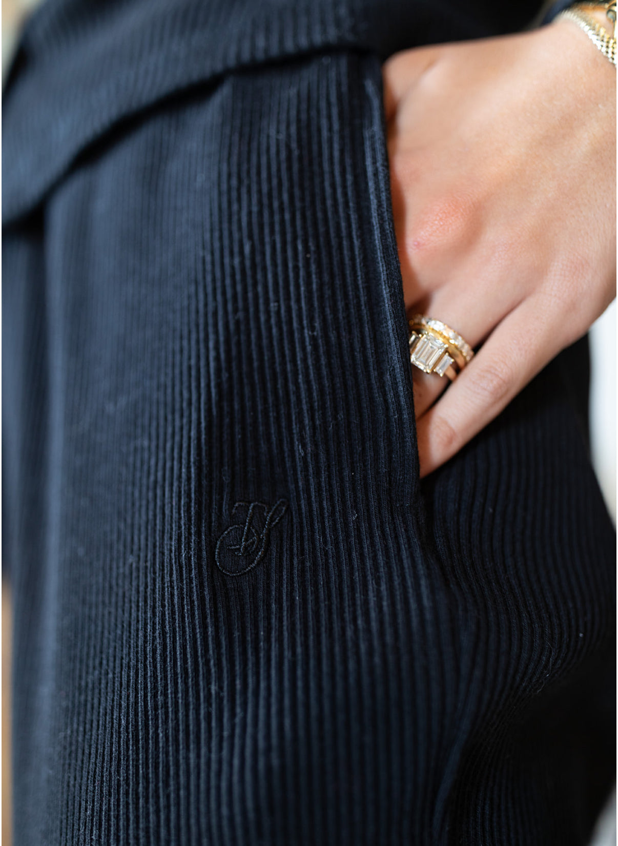Noir Signature Cardigan