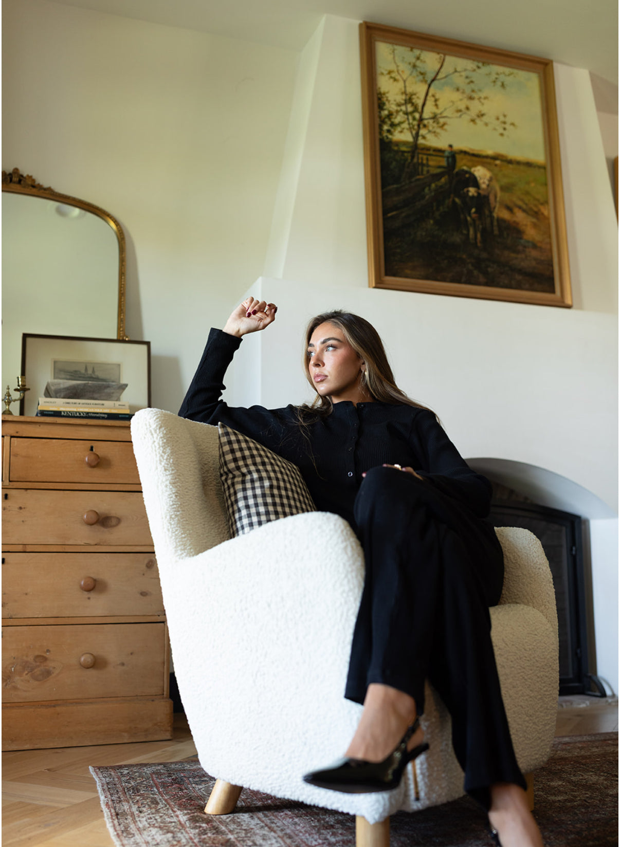 Noir Signature Cardigan