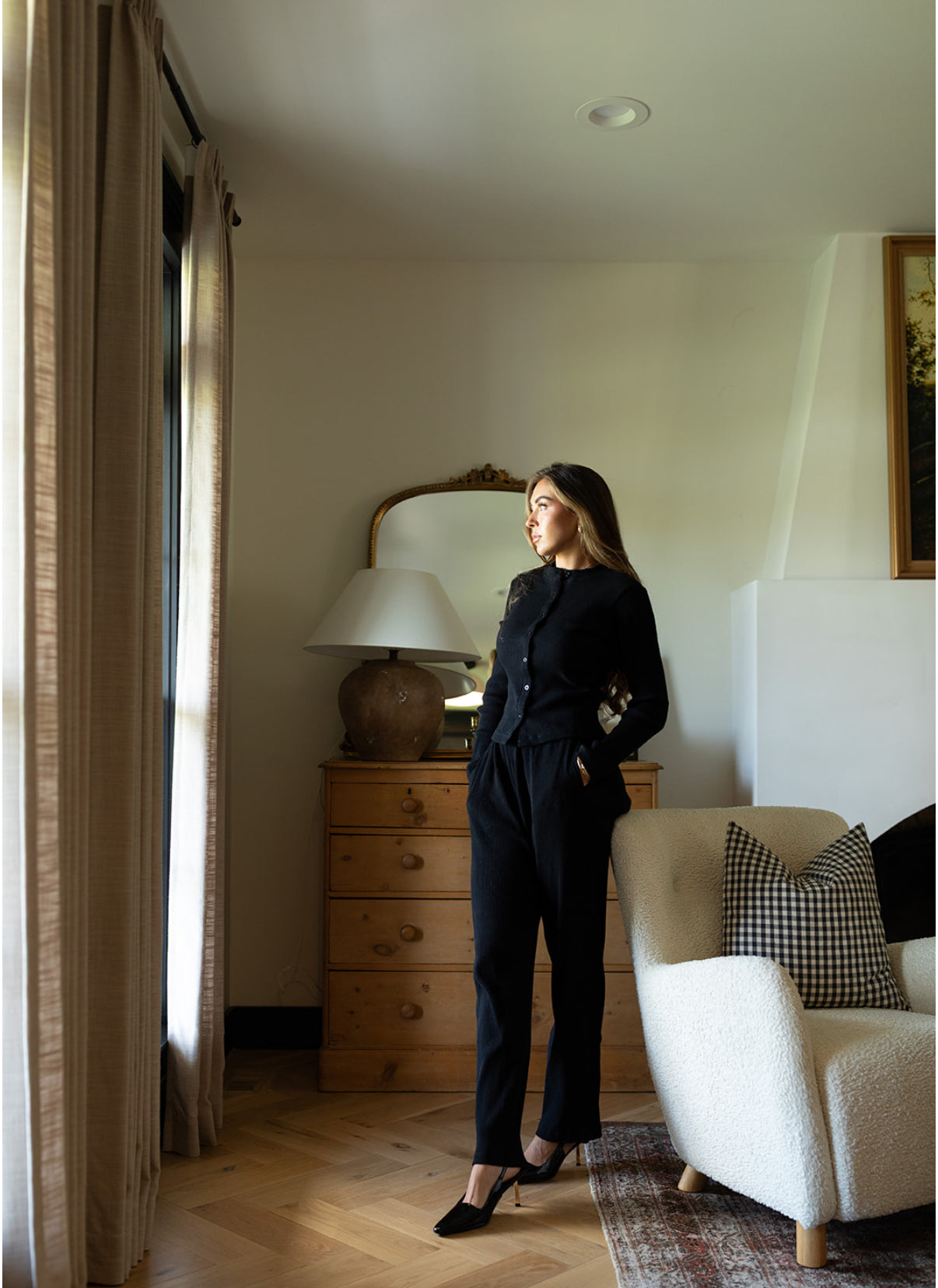 Noir Signature Cardigan