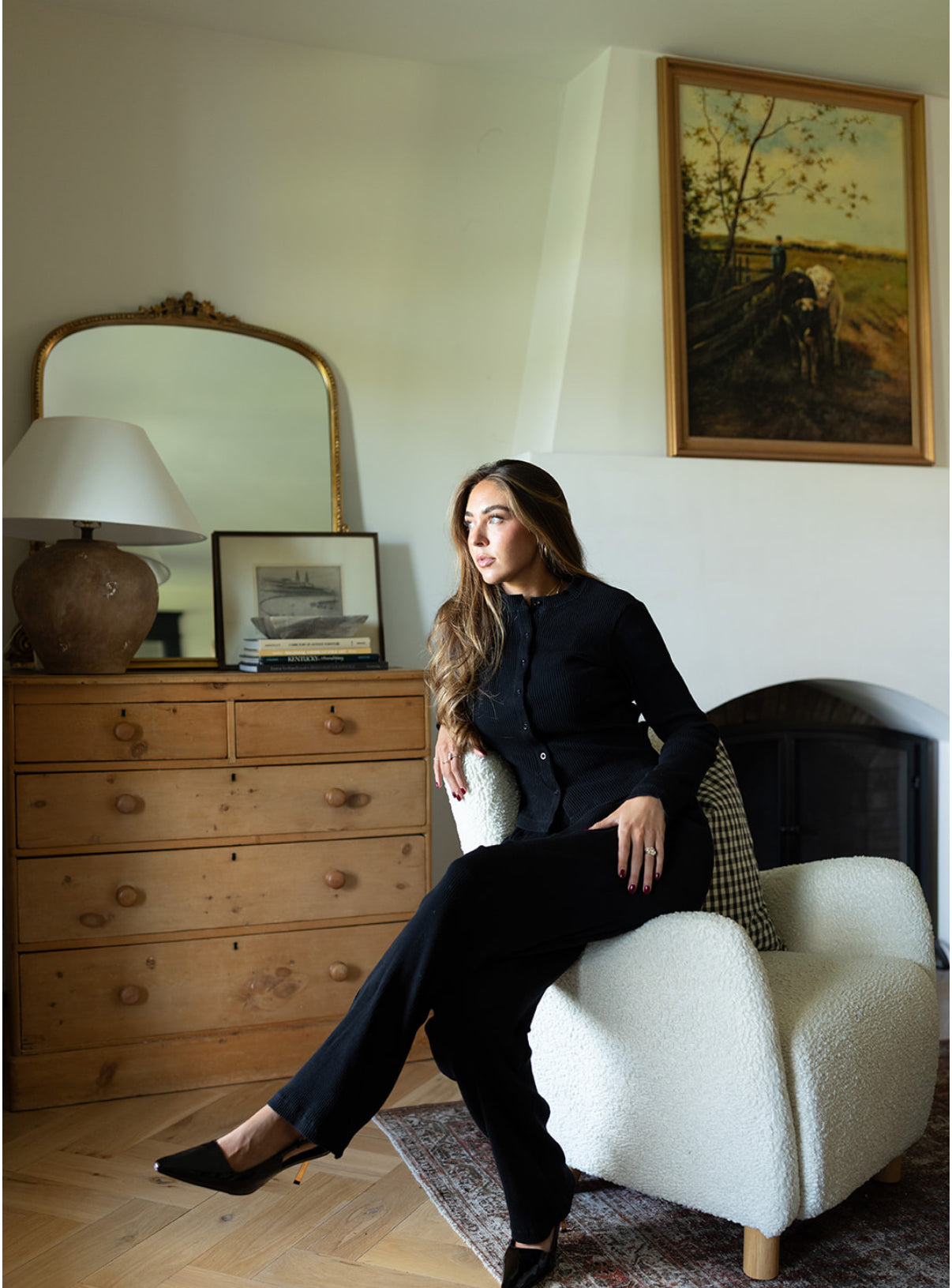 Noir Signature Cardigan