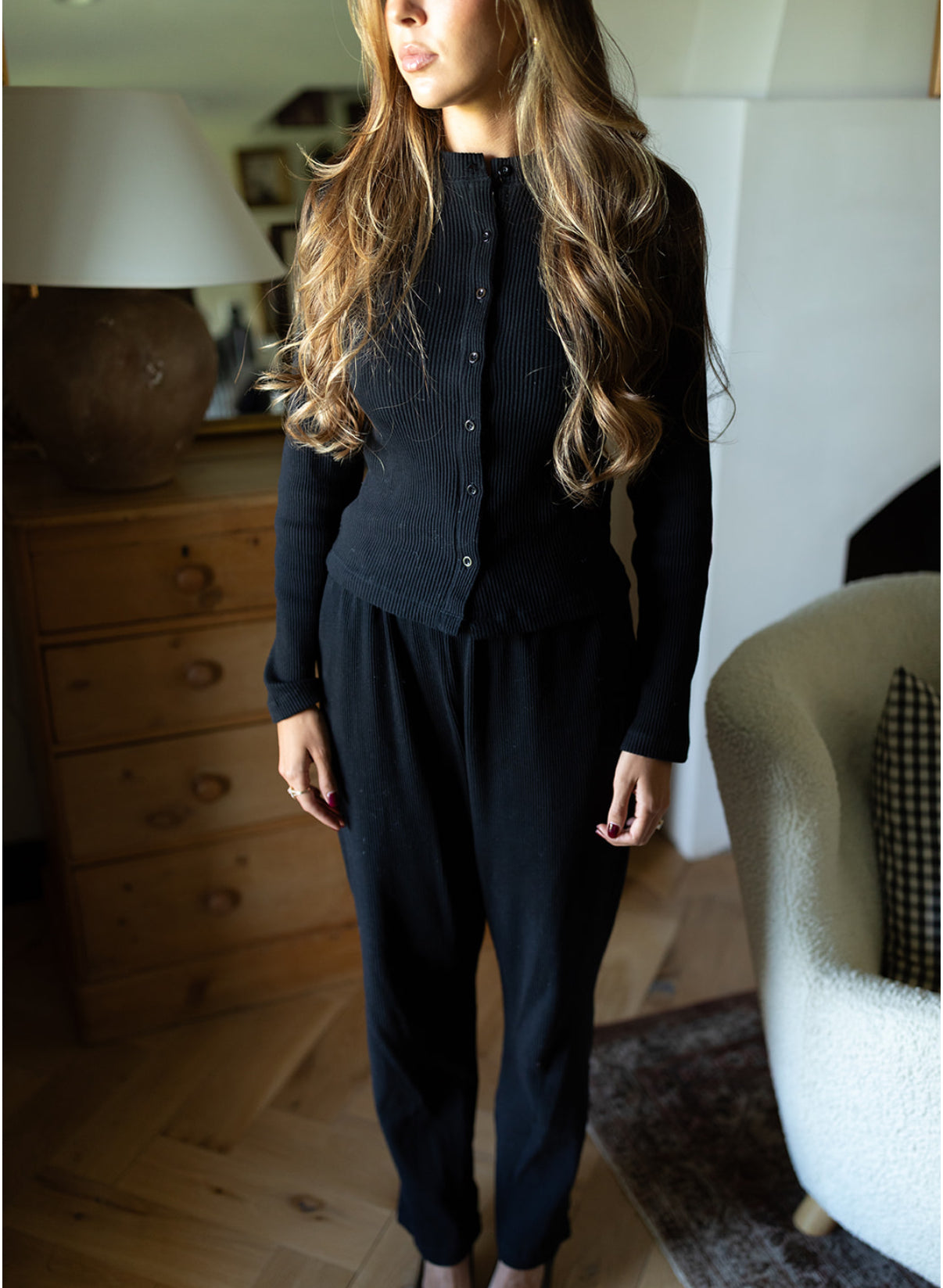 Noir Signature Cardigan