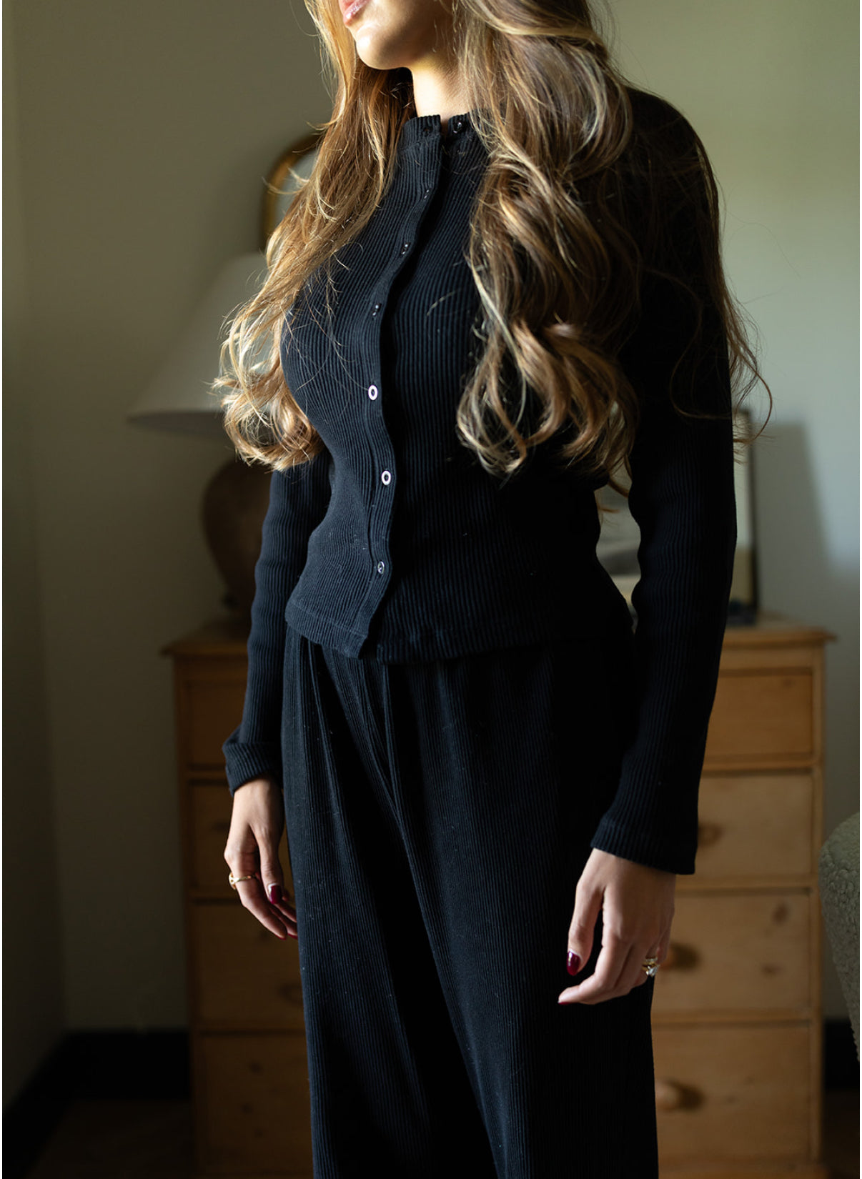 Noir Signature Cardigan