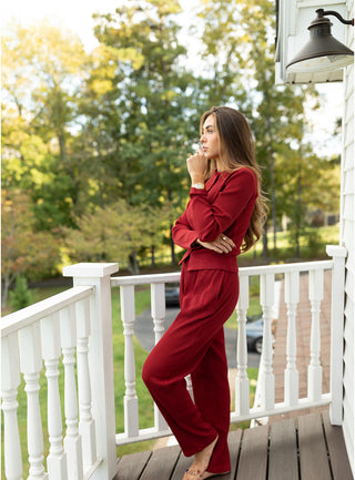 Garnet Signature Cardigan
