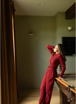 Garnet Signature Cardigan