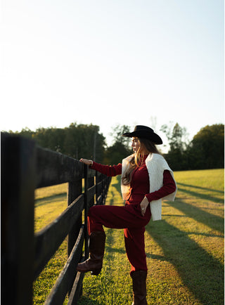Garnet Signature Cardigan