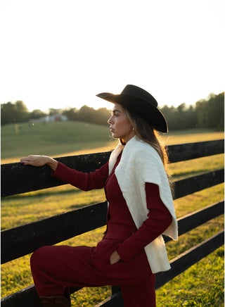 Garnet Signature Cardigan